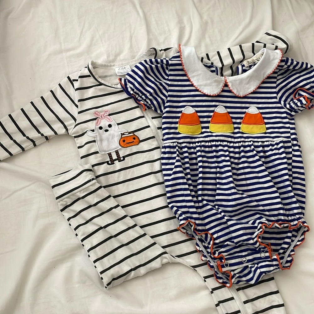 Toddler Girl boutique Halloween bundle!